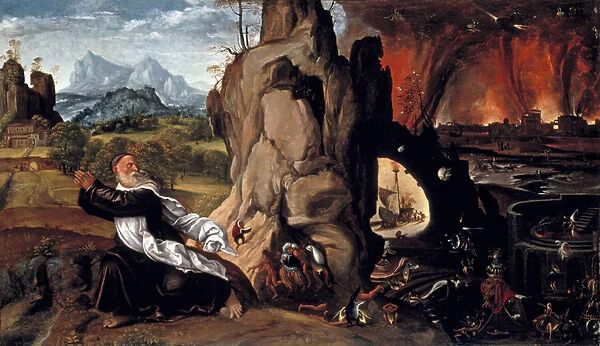 Torment of St. Anthony, 1515-20 (oil on panel)