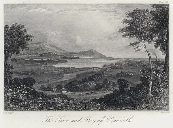 The Town and Bay of Dundalk (engraving)