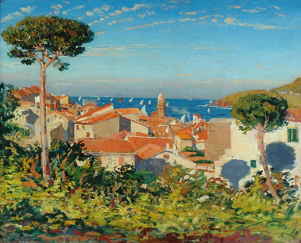 The Town of Collioure, c. 1908 (oil on canvas)