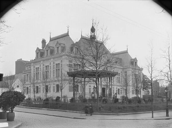 Town Hall, c. 1886-90 (b  /  w photo)