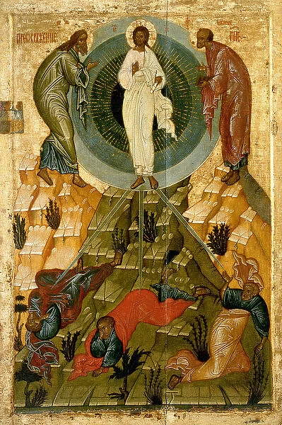 The Transfiguration of Our Lord, Russian icon from the Holy Theotokos Dormition Church