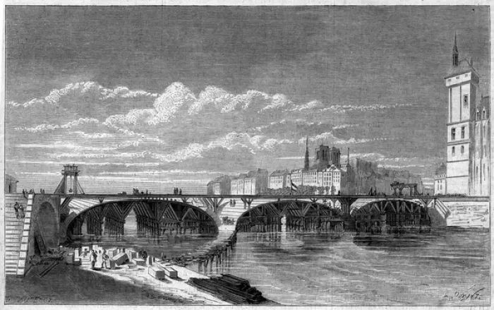 Framed Print : Transformations of Paris under the Second Empire, Haussmann Paris