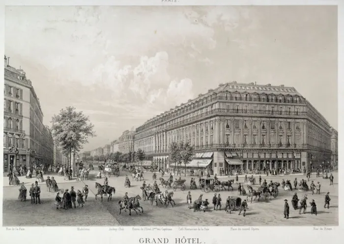 Framed Print : Transformations of Paris under the Second Empire, Haussmann Paris