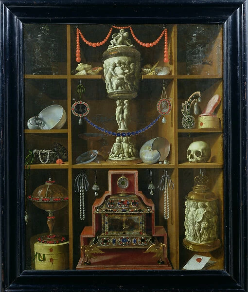 Treasure Chest, 1666 (oil on canvas)