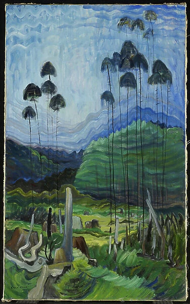 Trees in the Sky, 1939 (oil on canvas)