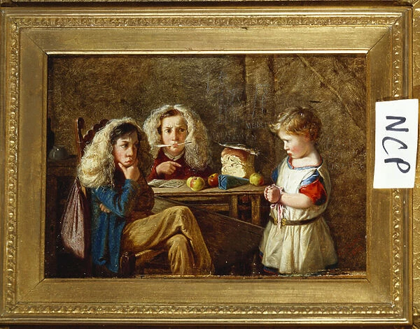 The Trial, 1866 (oil on canvas)