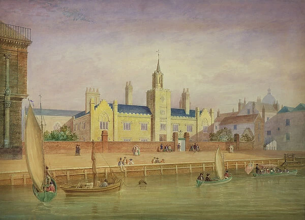 Trinity Almshouses, Greenwich c. 1825