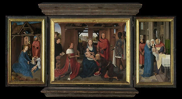 Triptych of Jan Floreins, 1479 (oil on panel)