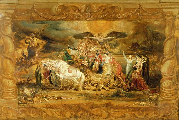 The Triumph of Arthur (1769-1852) Duke of Wellington