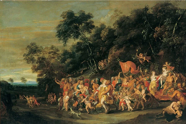 The Triumph of Bacchus, c. 1650 (oil on canvas)