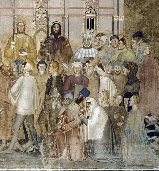 The Triumph of the Catholic Church (Detail of Fresco, 1365)