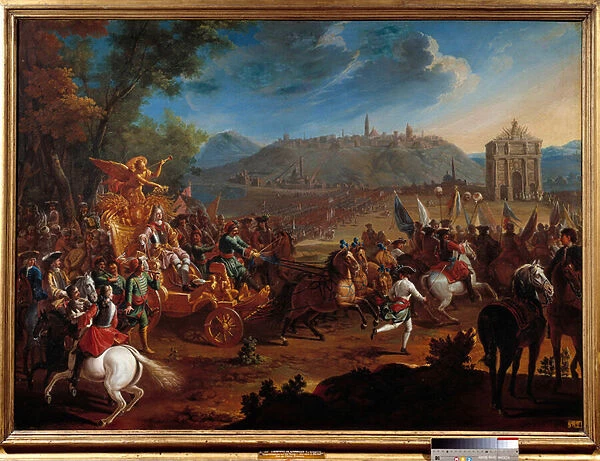 Triumph of Charles V, Duke of Lorraine (1643-1690) in his victory over the Turks. Painting by Charles Herbel (1656-1703), 1687. Nancy, Musee Historique Lorrain - Portrait of the Abbe Gregoire (1750-1831). Ecclesiastical and French politician