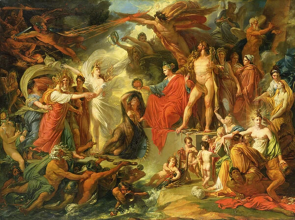 The Triumph of Civilization, c. 1794-98 (oil on canvas)