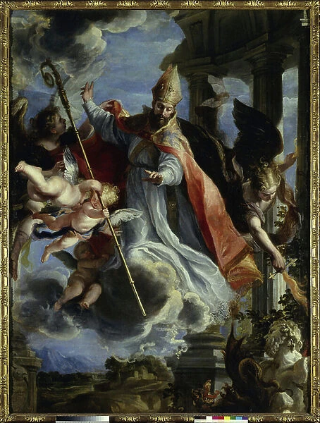 The Triumph of Saint Augustine, 1664 (oil on canvas)