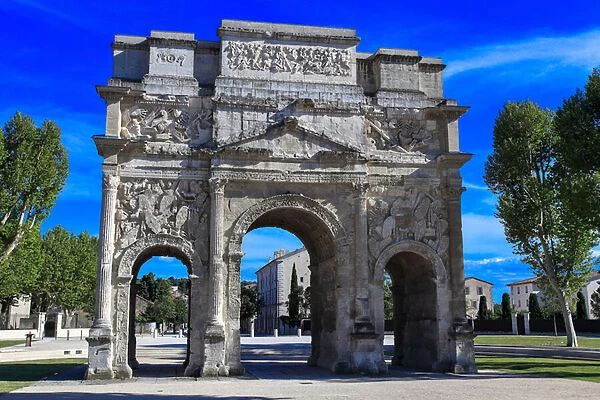 The Triumphal Arch of Orange. France