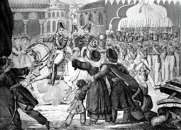 Triumphant Entry of the French into Algiers, 5th July 1830 (engraving)