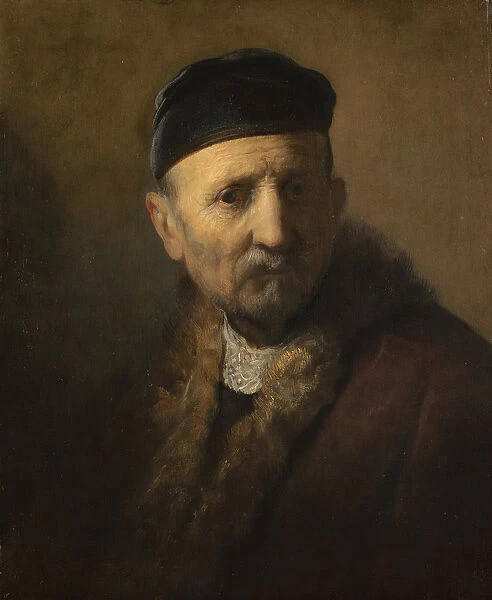 Tronie of an Old Man, 1630-31 (oil on panel)
