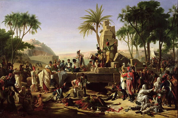 Troops halted on the Banks of the Nile, 2nd February 1799, 1812 (oil on canvas)