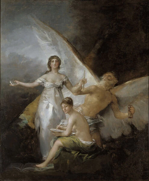 Truth, Time and History, 1804-08 (oil on canvas)