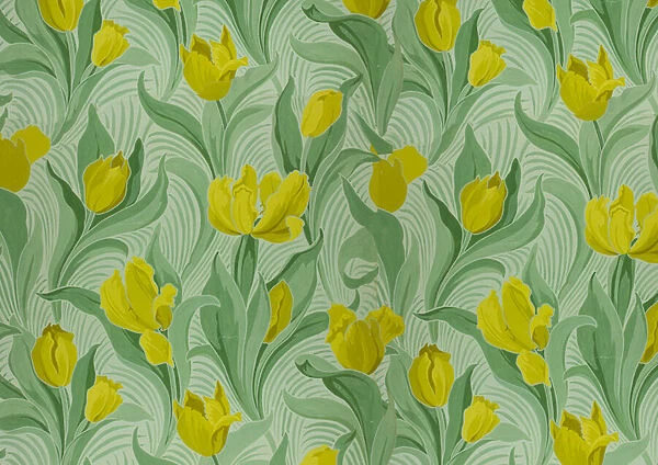 Tulipa No 35 c1895 (textile print)