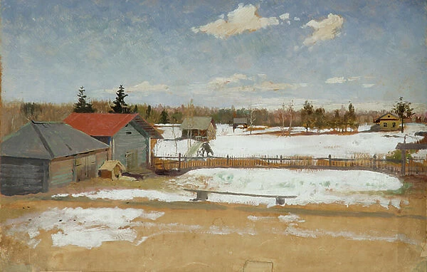 Tumenevs Estate, c. 1890-95 (oil on canvas)