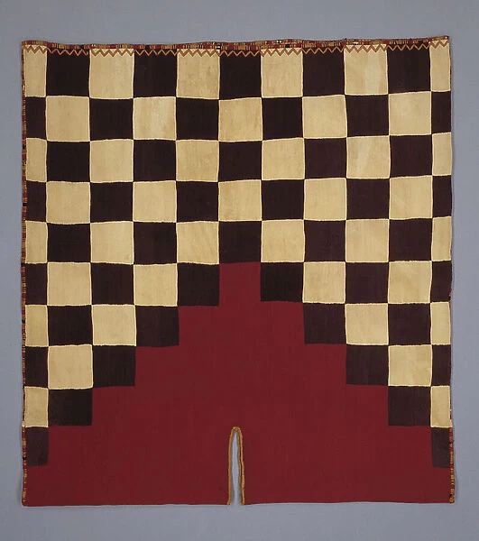 Tunic with checkerboard pattern and stepped yoke, 1476-1534 (camelid fiber)