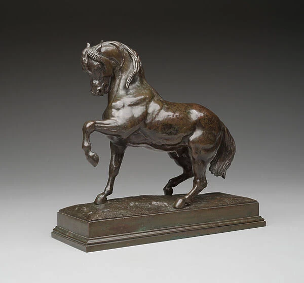 Turkish Horse, c. 1838 (bronze)
