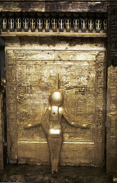 Tutankhamun sarcophagus, 18th dynasty (gold)