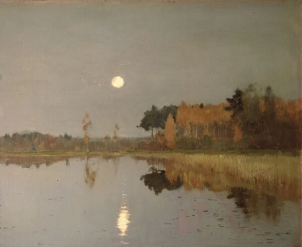 The Twilight Moon, 1899 (oil on canvas)