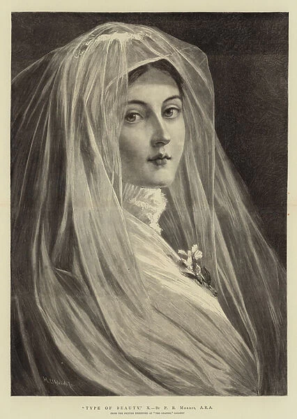 'Type of Beauty, 'X (engraving)