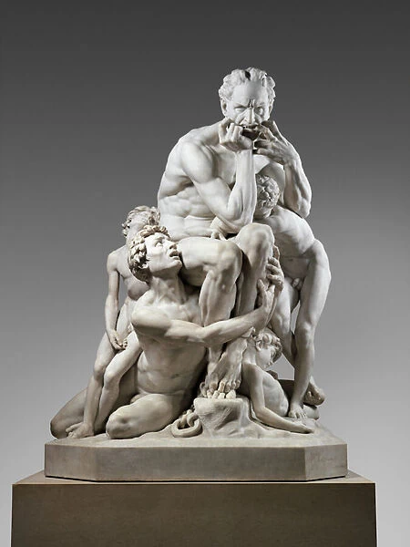 Ugolino and His Sons, 1865-67 (Saint-Beat marble)