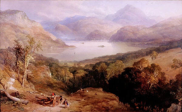 Ullswater, about 1842 (Watercolour and gouache)