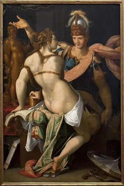Ulysses and Circe. Painting by Bartholomeus Spranger (1546-1611), oil on canvas