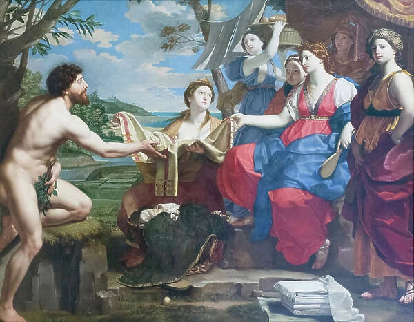 Ulysses and Nausicaa, after 1654, Michele Desubleo (oil on canvas)