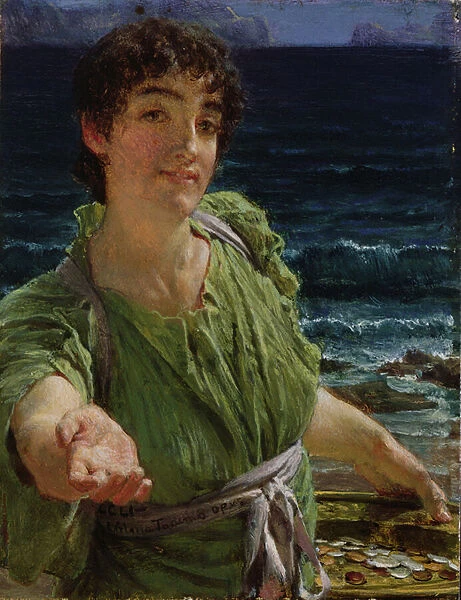 Una Carita, 1883 (oil on panel)