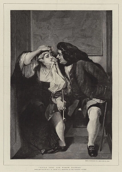 Uncle Toby and Widow Wadman (engraving)