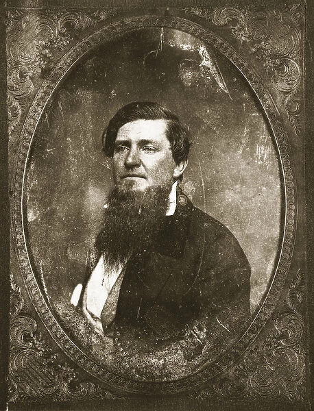 Unidentified bearded man (photogravure)