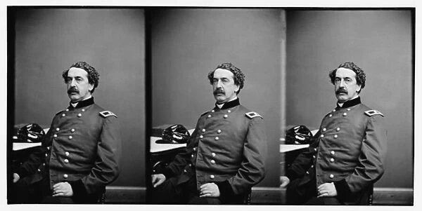 Union Brig. Gen. Abner Doubleday, early 1862 (b  /  w photo)