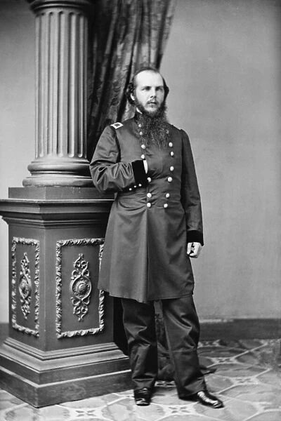 Union Brig. Gen. John M. Schofield, late 1861 (b  /  w photo)