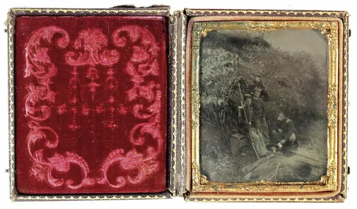 Framed Print : A Union Picket post