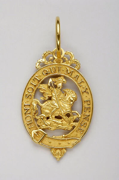 United Kingdom - Order of the Garter: Little Georges - Motto '