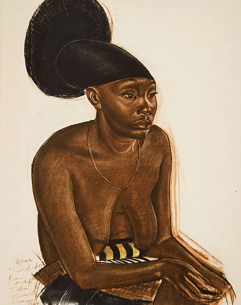 Uru, la Mangbeou (Niangara) haut Ouelle, from Dessins et Peintures d'Afrique