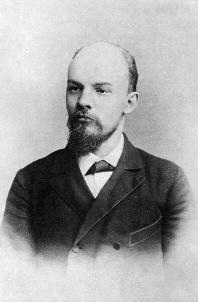 V. I. Ulyanov, St. Petersburg, 1897 (b  /  w photo)