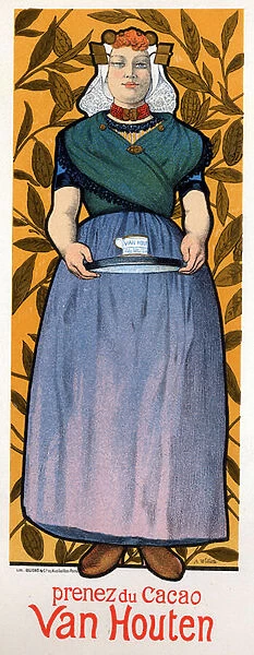 Take Van Houten cocoa, c. 1893 (poster)