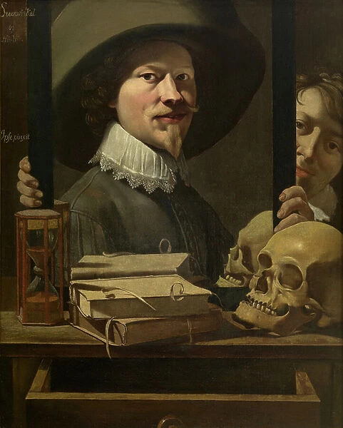 Vanity portrait of the painter (oil on canvas)
