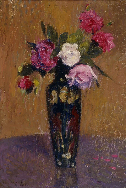 Vase de Fleurs, 1916 (oil on canvas)