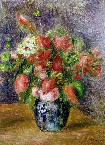 Vase of Flowers, c. 1909 (oil on canvas)