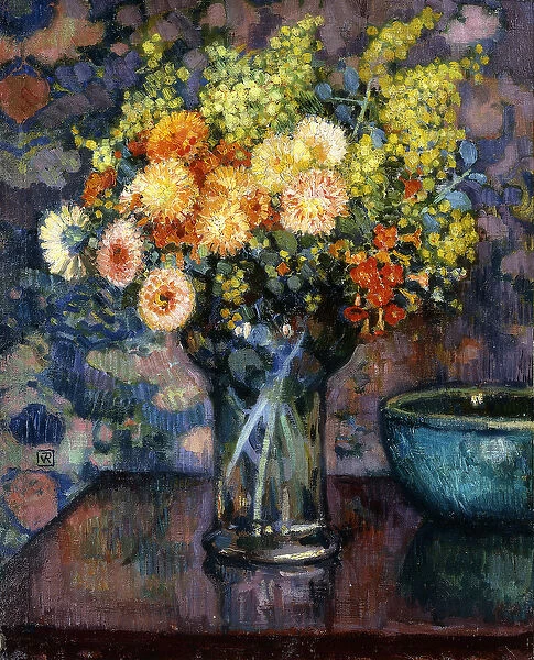 Vase of Flowers; Vase de Fleurs, c. 1911 (oil on canvas)