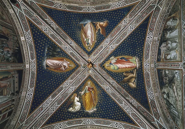 Vault fresco by Spinello di Luca Spinelli