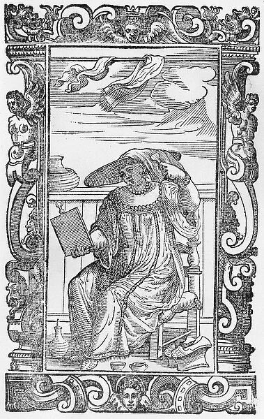 Venetian Lady, 1590 (engraving)